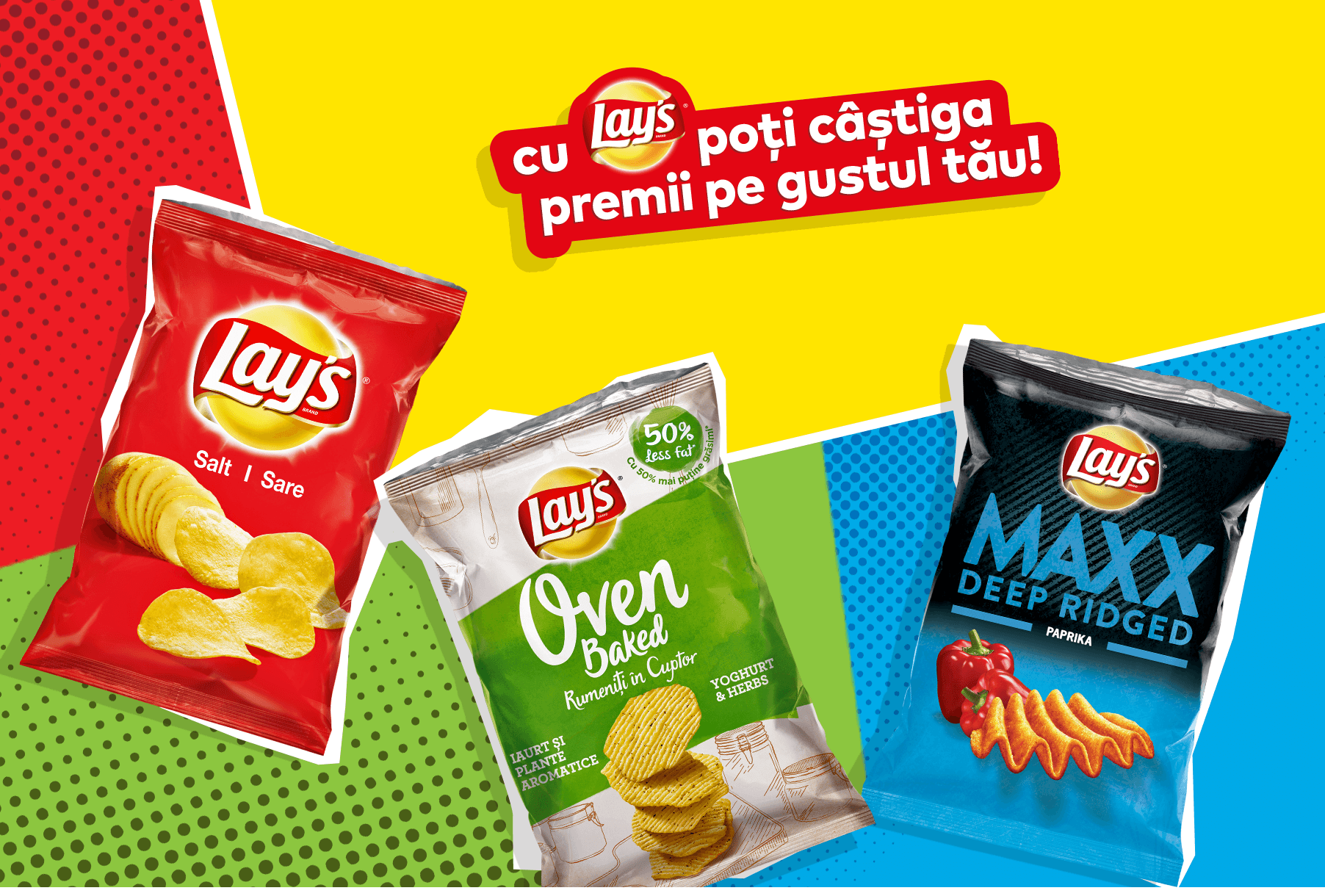 Cu Lay's poti castiga premii pe gustul tau!