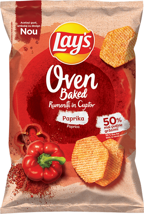 Chips rumeniti cu aroma de paprika